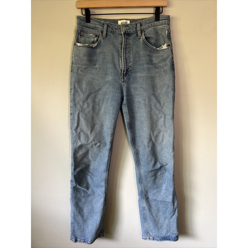 AGOLDE Wilder Mid Rise Comfort Straight Jeans Size 27 Fall